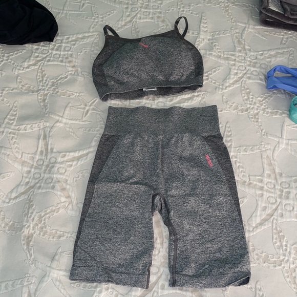 Gymshark Other - Gymshark Flex Sports Bra & Biker Shorts